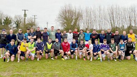 Portlaoise RFC welcome back former members for the Gathering