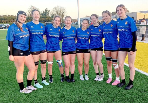 The PortDara players on the North Midlands BearingPoint Sarah Robinson Cup team