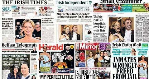 What the papers say: Tuesday's front pages