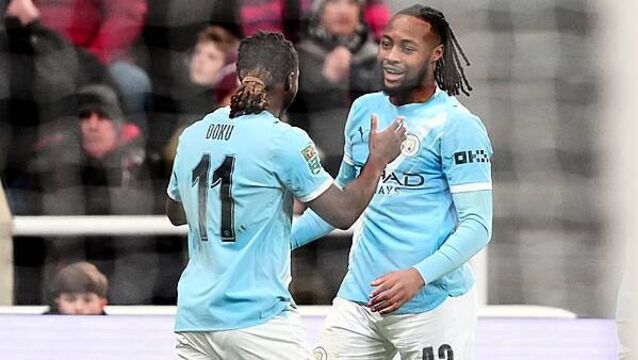 Man City put one foot in Carabao Cup final