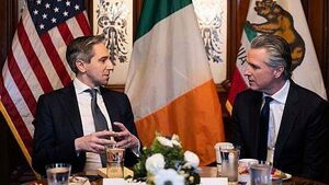 Tánaiste meets California Governor to discuss cultural and economic ties