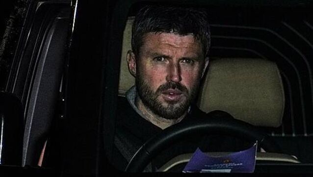Michael Carrick arrives at Carrington for first full day as Man Utd head coach