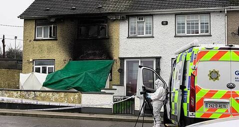 Man arrested on suspicion of murder over Edenderry fire
