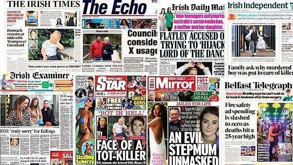 What the papers say: Thursday's front pages