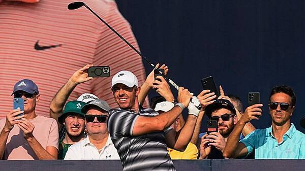 Rory McIlroy satisfied with first competitive round of 2026 using new equipment