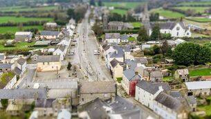 <p>An aerial view of Ballinakill village. File image</p>
