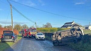 Black ice brings crashes in Laois and Offaly