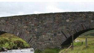 <p>The historic 17th century Tarbert Bridge is in danger of collapse. File image</p>