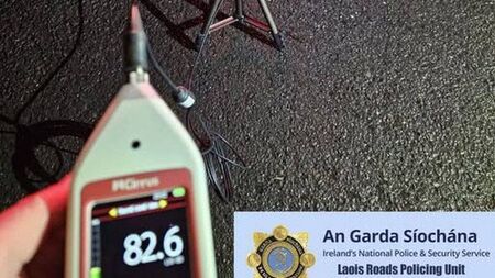 Gardaí in Laois run vehicle noise tests
