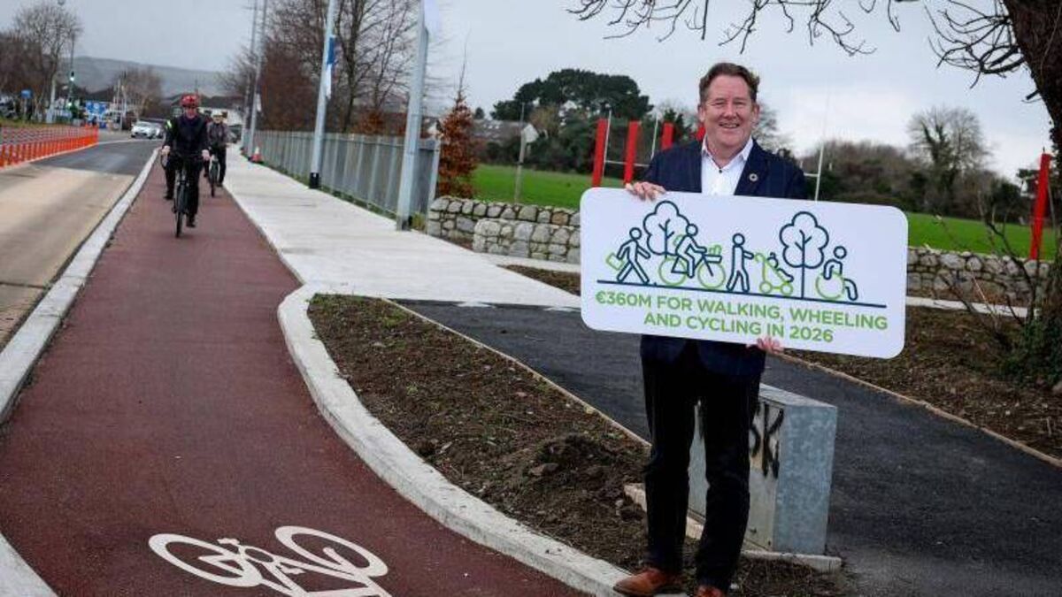 Laois gets €3.5m for walking and wheeling