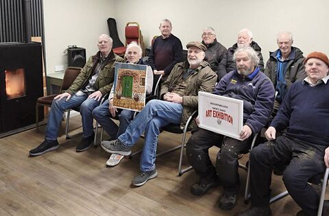 Mountmellick Men's Shed ‘Picassos’ display their artistic talent