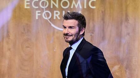 David Beckham pictured for first time following Brooklyn allegations