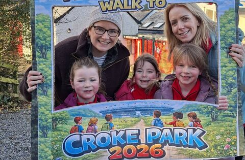 Laois school walks to Croke Park and back! - News - Laois Nationalist