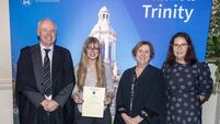Nine Laois students receive prestigious Trinity College Dublin entrance awards