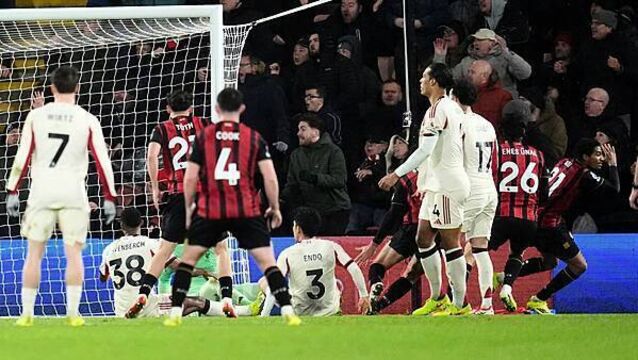 Liverpool stunned as Amine Adli snatches last-gasp win for Bournemouth