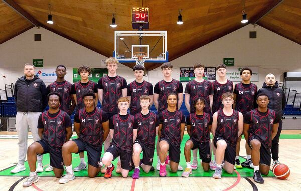 St Mary's Portlaoise who just lost out to Coláiste Eanna in the Basketball Ireland U/19A Boys' Schools Cup final at the National Basketball Arena on Tuesday Photo: ©INPHO/Tom O'Hanlon St Mary's Portlaoise who just lost out to Coláiste Eanna in the Basketball Ireland U/19A Boys' Schools Cup final at the National Basketball Arena on Tuesday Photo: ©INPHO/Tom O'Hanlon