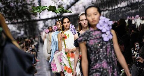 Jonathan Anderson revives haute couture at Dior with nature-inspired designs