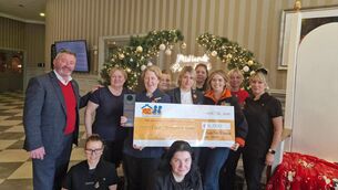<p>George Leahy, General Manager, and the accommodation team at Midlands Park Hotel</p> <p>George Leahy, General Manager, and the accommodation team at Midlands Park Hotel</p>