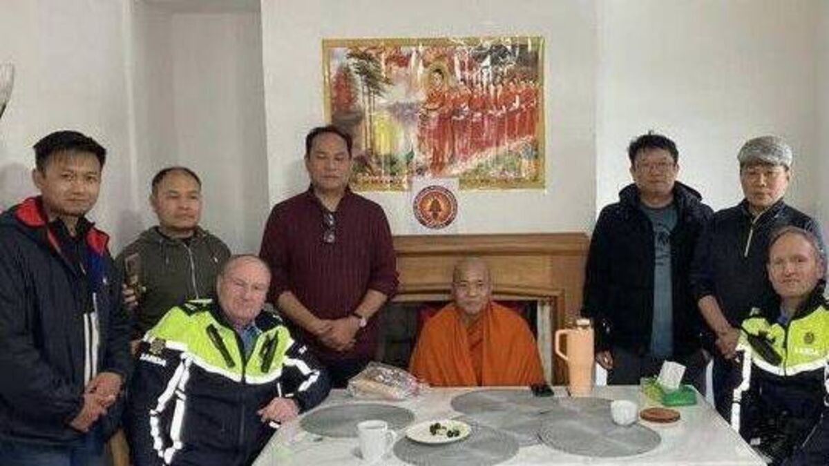 Gardaí attend Buddhist temple in Laois
