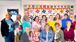 <p>The Laois Quilters group is set to go international</p> <p>The Laois Quilters group is set to go international</p>
