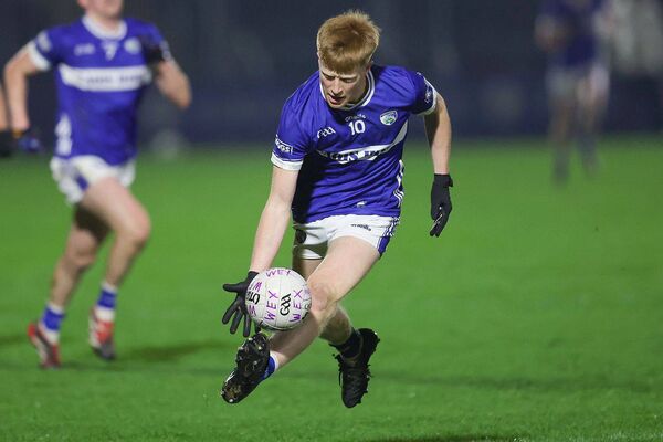 Rioghan Murphy goes on the attack for Laois against Wexford Photo: Paul Dargan