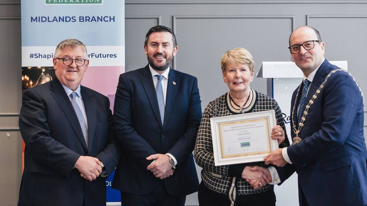 Laois woman wins ‘Employee of the Year’ at hotel awards
