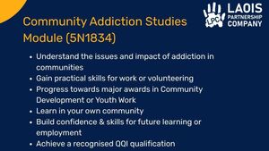 Strong Community Demand Leads to Expansion of Community Addiction Studies Course in Portlaoise