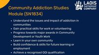 Strong Community Demand Leads to Expansion of Community Addiction Studies Course in Portlaoise