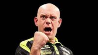Michael van Gerwen beats debutant Gian van Veen to win Premier League opener