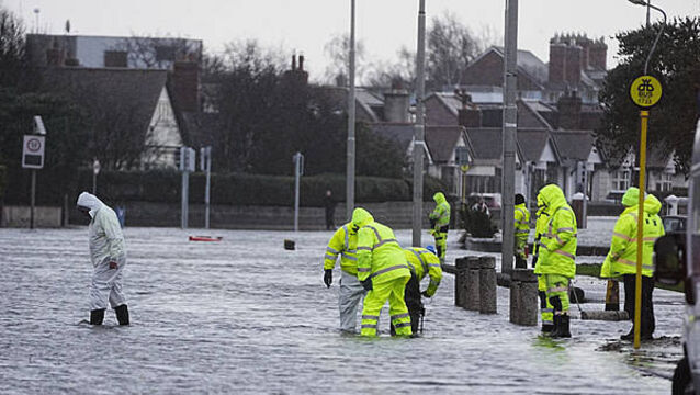 People urged to work from home as orange and yellow rain warnings continue