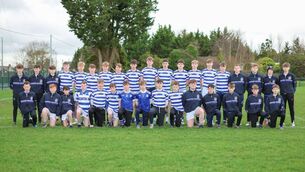 <p>The Knockbeg College team that captured the Leinster 2nd Year Football 'A' title with the defeat of Coláiste Eoin in Athy on Thursday Photo: Paul Dargan</p>