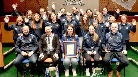 All-Ireland camogie champions honoured by Laois County Council