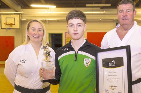 Graiguecullen’s Brian Keating makes martial arts history