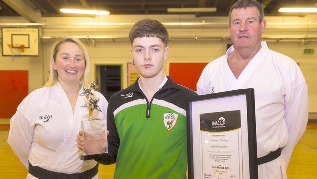 Graiguecullen’s Brian Keating makes martial arts history 