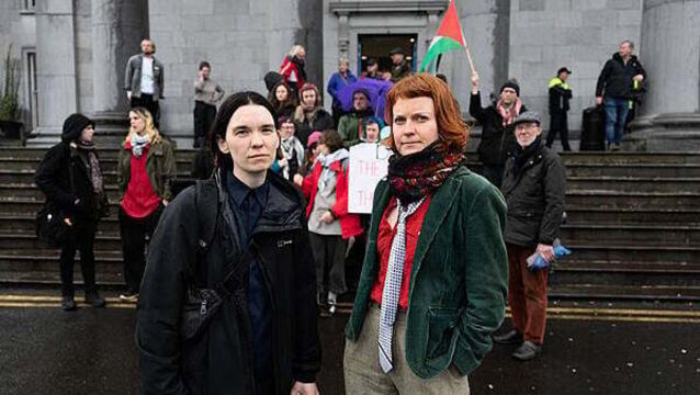 Shannon Airport Palestine protest trial paused as judge seeks Supreme Court guidance