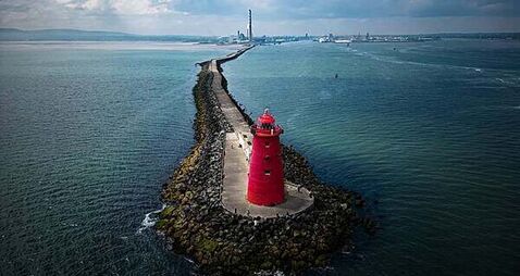 Dublin's Great South Wall partially closed for storm damage repairs