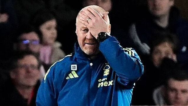 Sean Dyche sacked with Nottingham Forest fearing drop as Vitor Pereira is linked