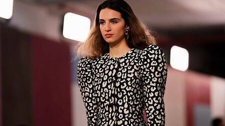 Carolina Herrera pays homage to founder’s 1980s glamour at New York Fashion Week