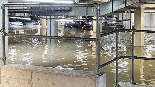 Snow and ice warning issued as flooding continues