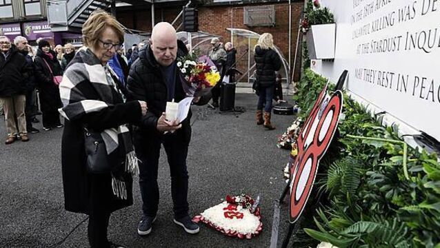 Vigil held in Dublin to remember Stardust victims