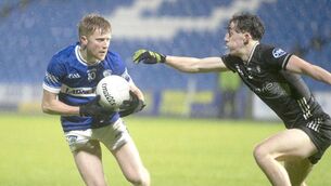 <p>Rioghan Murphy scored six points in the defeat of Sligo on Saturday, Laois's first win in this year's National Football League Division 3 Photo: Denis Byrne</p>