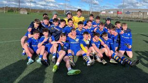 <p>Mountmellick Community School who were crowned Leinster PPS Senior Football ‘D’ champions after getting the better of Scoil Chaitríona </p> <p>Mountmellick Community School who were crowned Leinster PPS Senior Football ‘D’ champions after getting the better of Scoil Chaitríona </p>