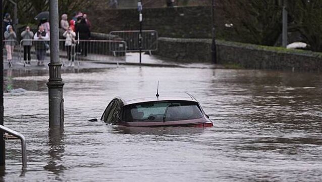 New flood warning for seven counties amid more heavy rain