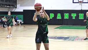<p>Portlaoise Panthers' Ciara Byrne put in a good shift against Gurranabraher Credit Union Brunell Photo: David Maher</p> <p>Portlaoise Panthers' Ciara Byrne put in a good shift against Gurranabraher Credit Union Brunell Photo: David Maher</p>