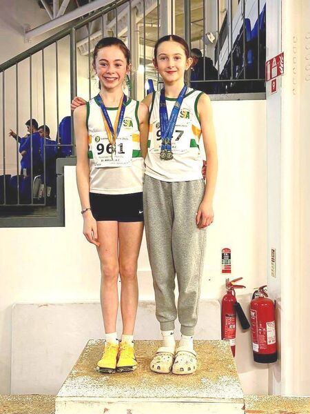 Penelope McMahon and Ava Brophy gathered a huge collection of medals on Day 4 