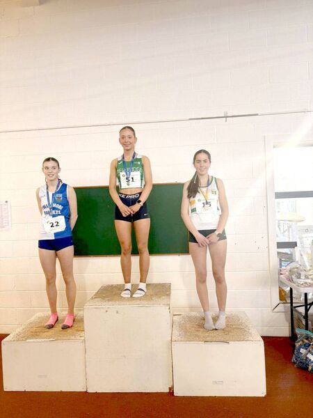 Annabelle Lawlor finished third in Athlone