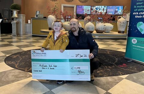 Dining Initiative at Midlands Park Hotel Raises Over €11,000 for Children’s Health Foundation