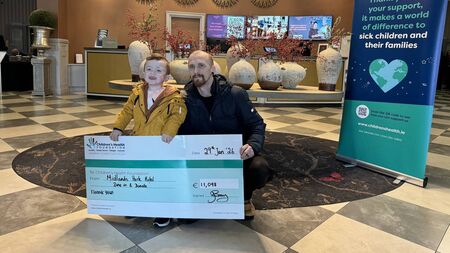 Dining Initiative at Midlands Park Hotel Raises Over €11,000 for Children’s Health Foundation