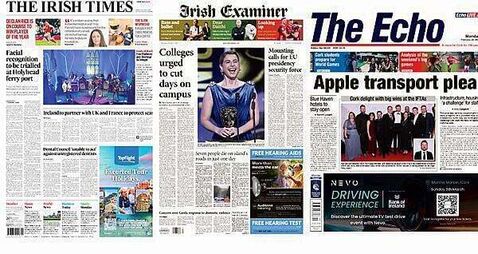 Monday's front pages: What the papers say