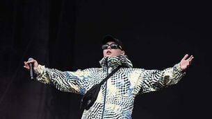 Yerin Ha wows crowd in metallic dress at special Bridgerton screening